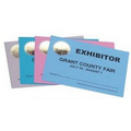 3-3/8"x2-1/4" Sunburst Card Tickets